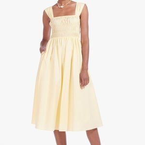 Staud Ida Dress in Ginger - Size L - New Never Worn Without Tags - Perfect Cond